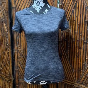 Lululemon Gray Shirt with Mesh Back